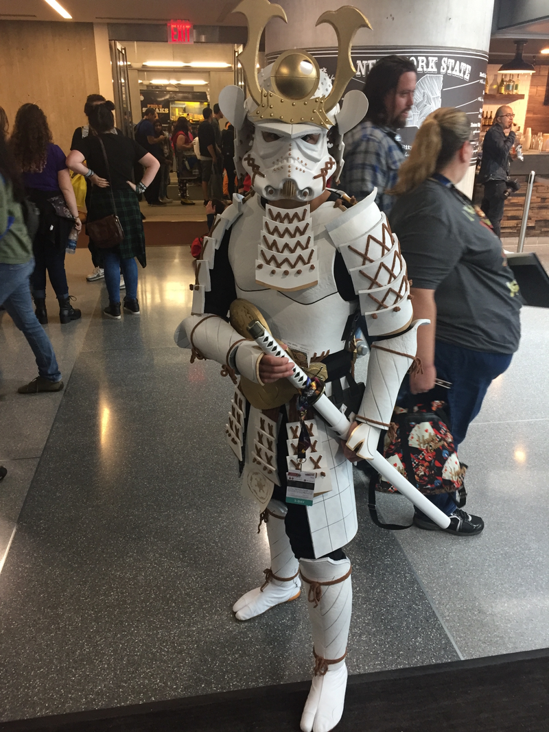 Are samurai stormtroopers terrible at slicing?